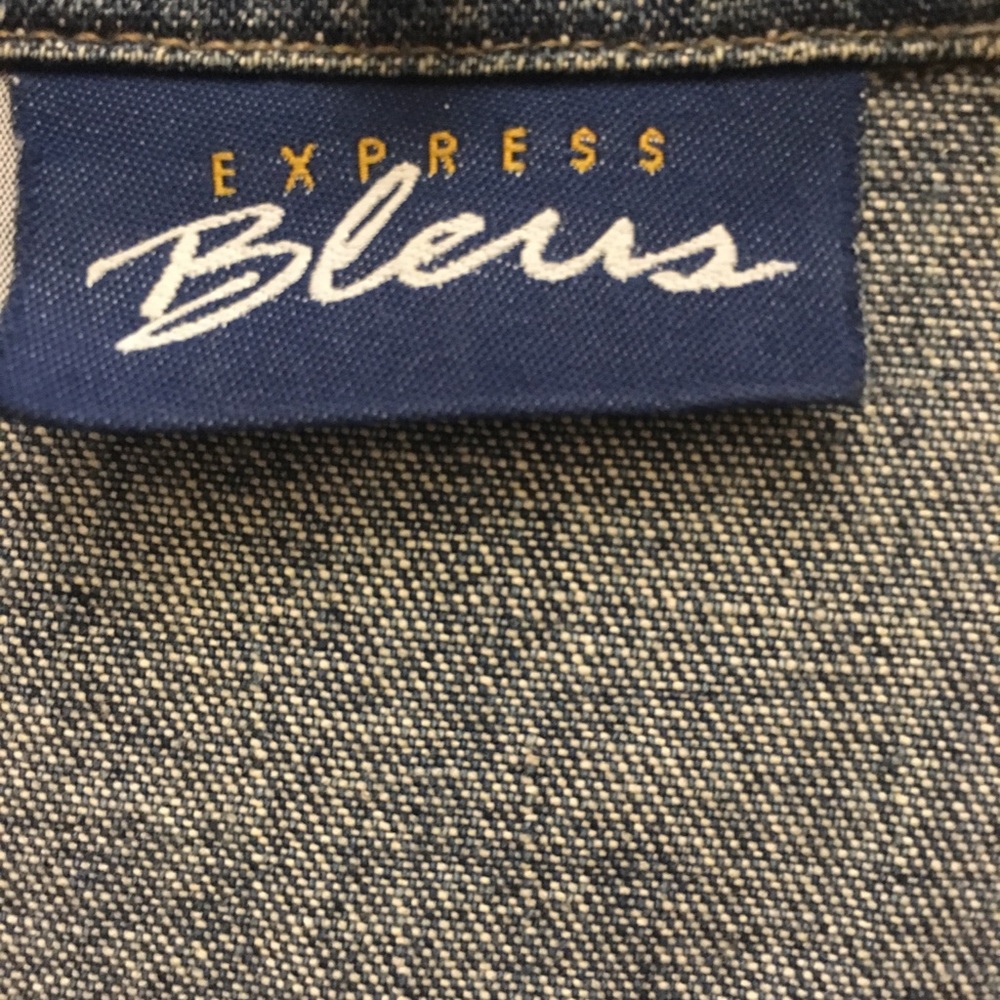 Express Blue Jean Jacket - Picture 3 of 3